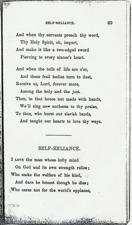 Self-Reliance p1