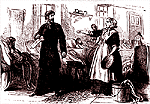 Illustration of Mary A. Bickerdyke, Union Nurse