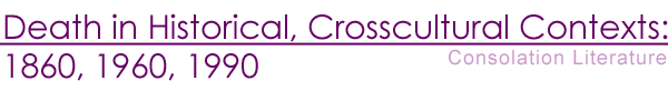 Death in Crosscultural Contexts: 1860, 1960, 1990